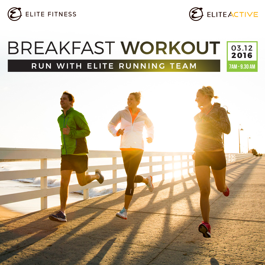 Elite fitness breakfast workout