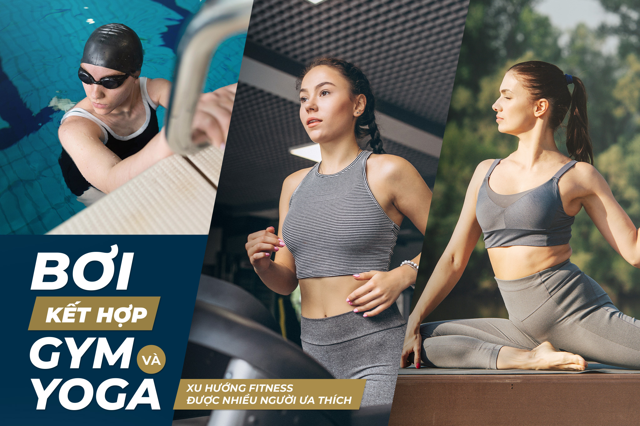 BƠI KẾT HỢP GYM VÀ YOGA: XU HƯỚNG FITNESS ĐƯỢC NHIỀU NGƯỜI YÊU THÍCH