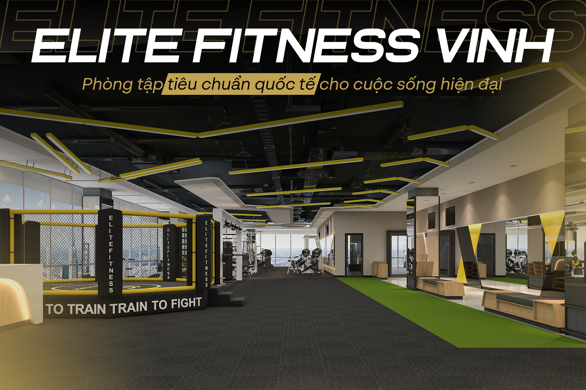 ELITE FITNESS VINH: PHÒNG TẬP TIÊU CHUẨN QUỐC TẾ CHO CUỘC SỐNG HIỆN ĐẠI