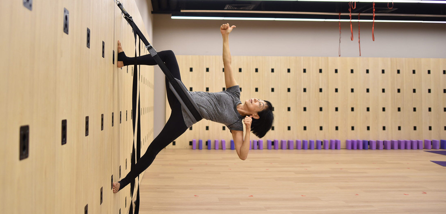 Wall Rope Yoga