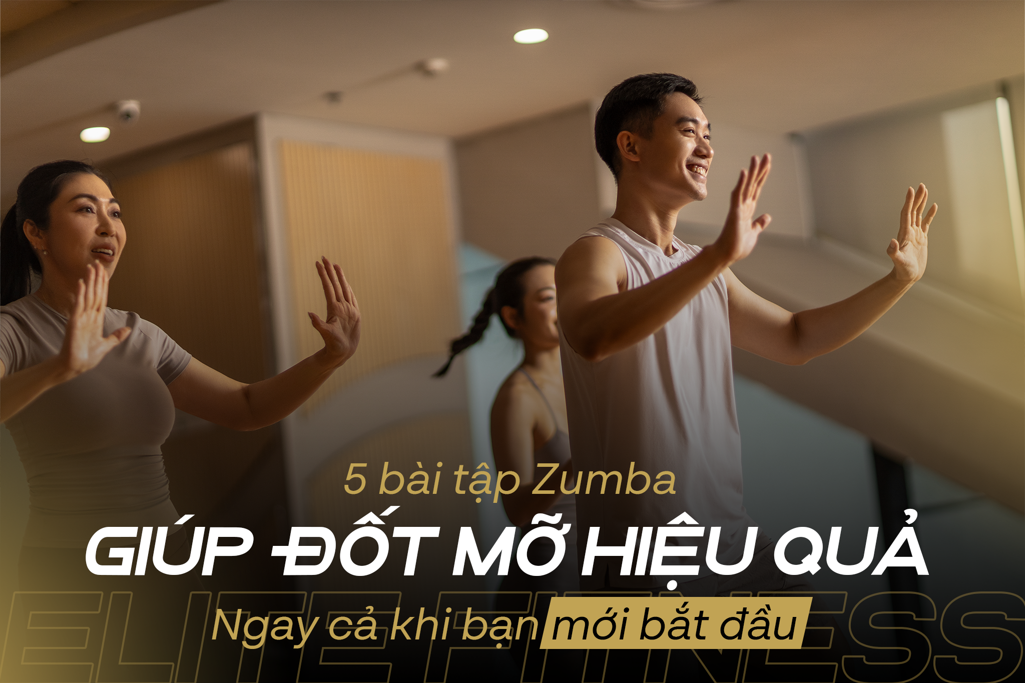 5 BÀI TẬP ZUMBA GIÚP ĐỐT MỠ HIỆU QUẢ NGAY CẢ KHI BẠN MỚI BẮT ĐẦU