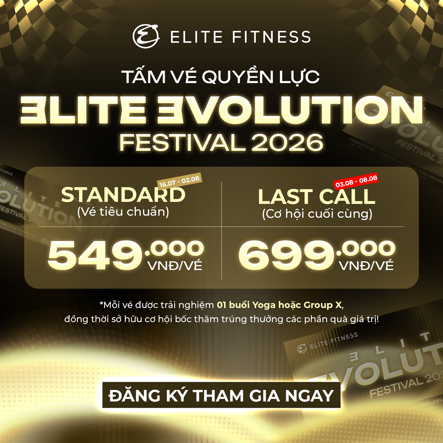 Elite Fitness ưu đãi