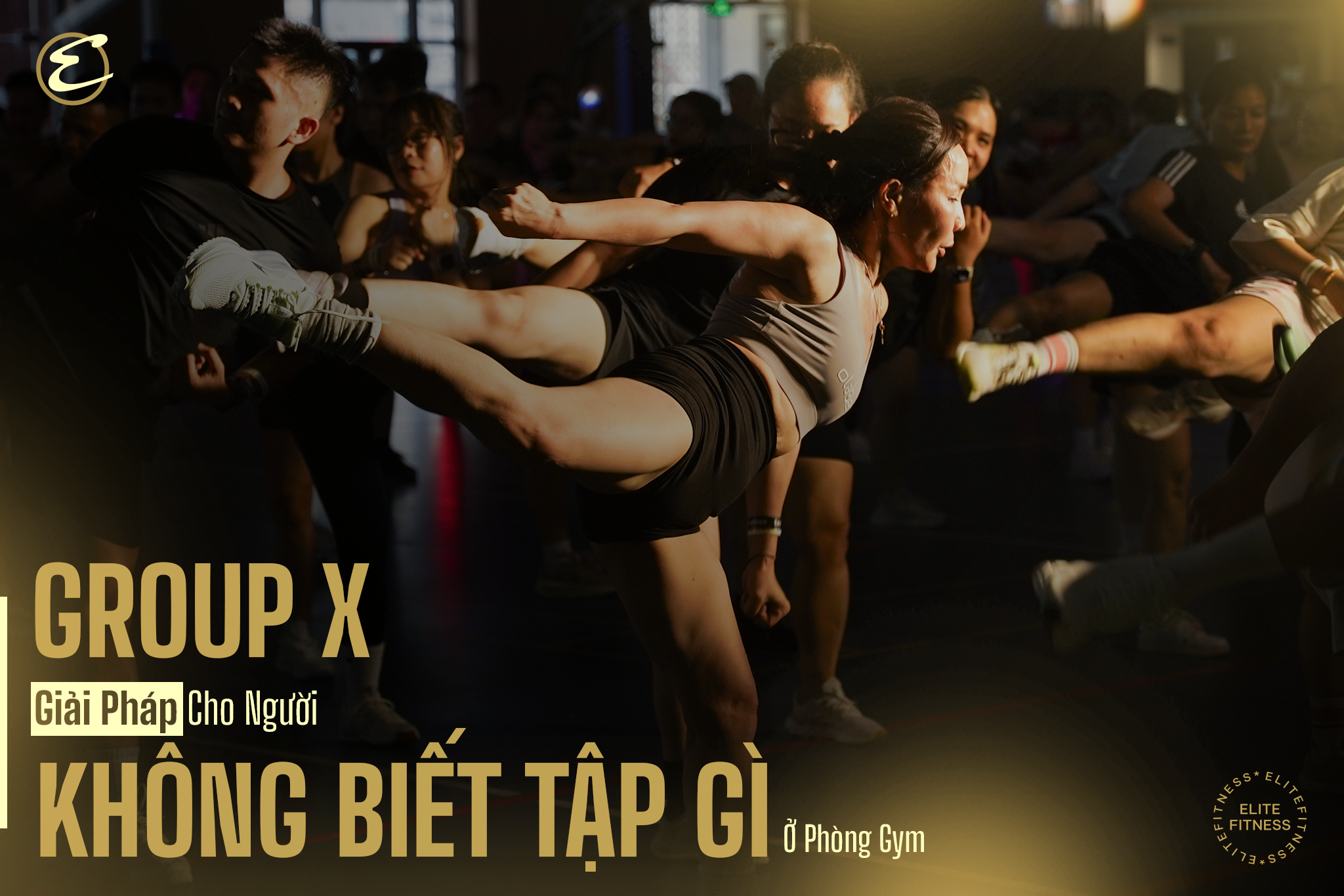 Group X: Giải pháp cho người không biết tập gì ở phòng gym