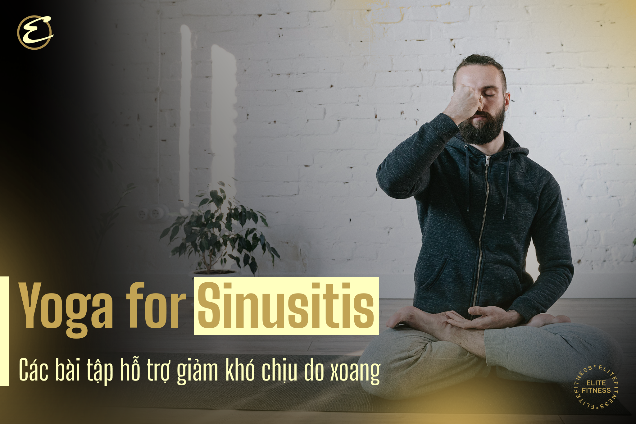 Yoga for Sinusitis: Các bài tập hỗ trợ giảm khó chịu do xoang